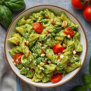 Creamy Pesto Pasta Salad