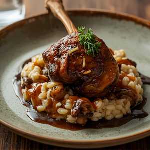Duck Leg Confit Risotto