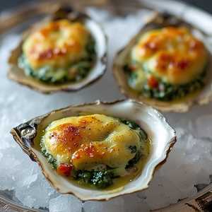Oysters Rockefeller