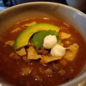 Half Tortilla Soup