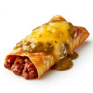 Green Beef Enchilada