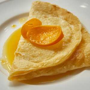 Suzette: sugar and orange butter