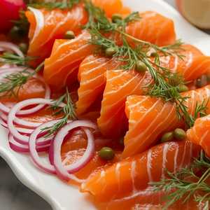 Salmon Lox Platter