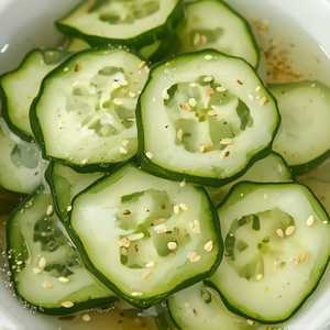 Vegan Cucumber Sunomono