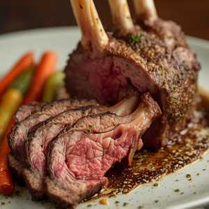 Dry Aged Rack of Lamb*