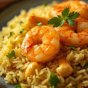 Shrimp Biryani