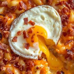 Breakfast Mac & Cheese