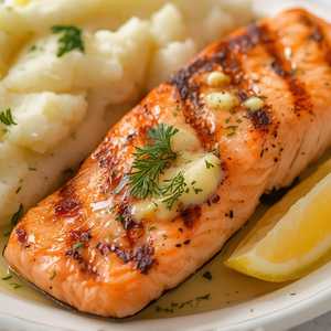 Grilled Atlantic Salmon