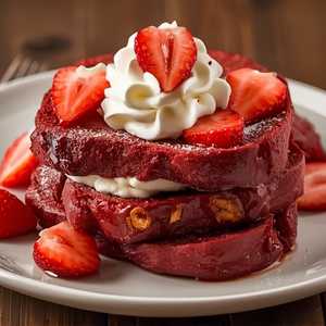 Red Velvet French Toast