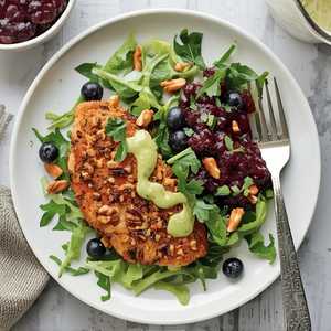 Pecan Crusted Chicken Salad