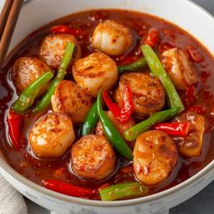 Szechuan Sea Scallops
