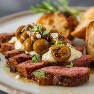 Bavette Steak \"Mirabeau\"