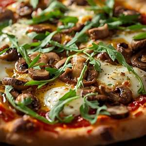 Mushroom & Truffle Pizza