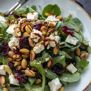 Ensalada Con Queso De Cabra