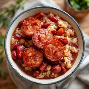 Sausage Beans & Rice