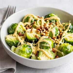 Shaved Brussels Sprout Salad Main
