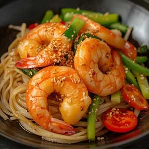 Shrimp Yaki Soba
