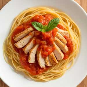 Spaghetti with Chicken Breast