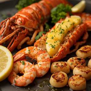 Grilled Seafood Platter