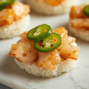 Yellowtail Crispy Rice