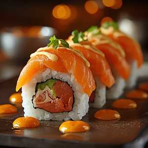 Salmon Lover Roll (Raw)