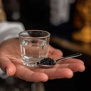 Caviar Bump - Casa Dragones Blanco Tequila