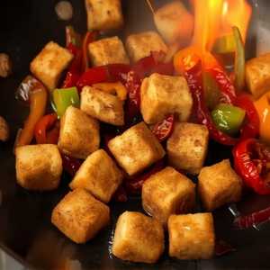 Cumin Fried Tofu