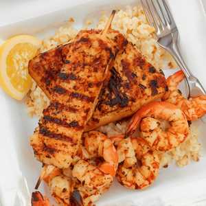 Grilled Seafood Trio