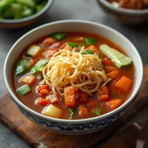 Manchow Soup (Vegetarian)
