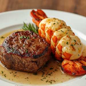 Filet 8oz & Lobster Tail