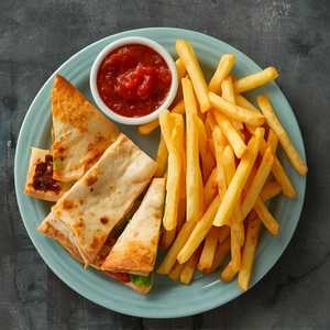 Kids Quesadilla with Fries