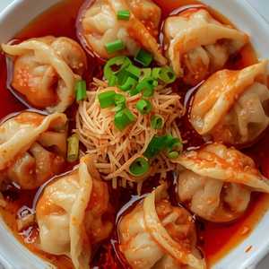 Spicy Sesame Pork Wontons (10pcs)