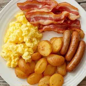 Sugar Factory Breakfast Buffet Plate