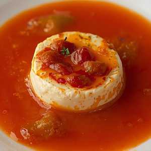 Queso De Cabra en Salsa De Piquillos