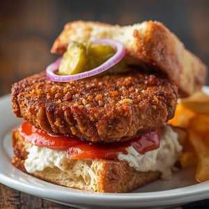 Pork Chop Sandwich