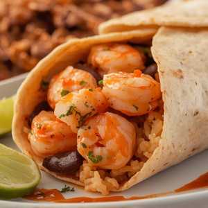 Shrimp Burrito