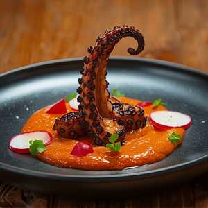Wood Oven Roasted Octopus