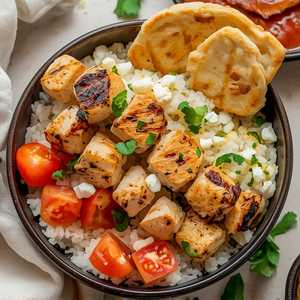 Small Chicken Kabob Bowl