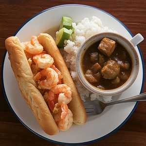Half Po'Boy & Gumbo Combo