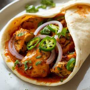 Tandoori Desi Chicken Wrap