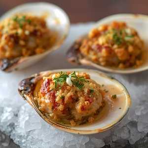 Assorted Baked Clams