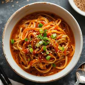 Sweet & Spicy Cold Noodles