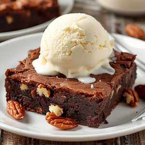 Warm Five Nut Brownie