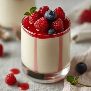 Midnight Panna Cotta