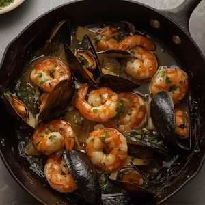Mussels* & Shrimp (Skillet)