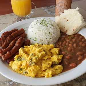 Machaca or Chorizo Plate