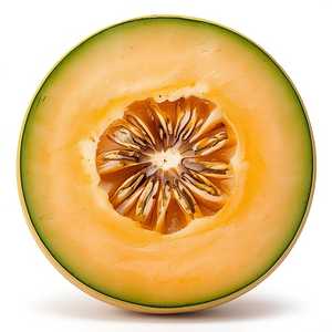 Half cantaloupe