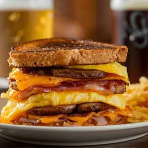 T.U.B.S. (Ted's Ultimate Breakfast Sammy)