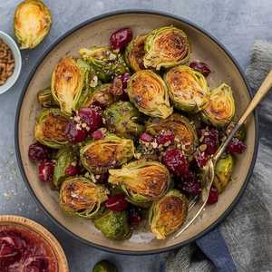 Cranberry Brussels Sprouts