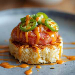 Crispy Tuna Rice
